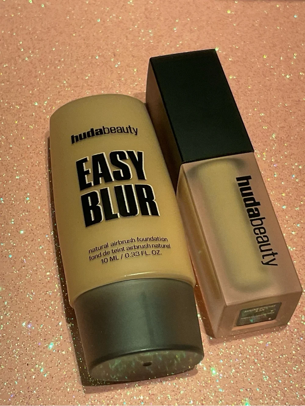 2- Huda Beauty Products- Easy Blur Natural Airbrush Foundation & Concealer